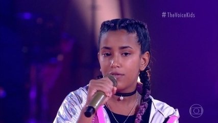 Com 35% de votação, Rio-realense Ruany Keveny avança para a final do The Voice Brasil Kids