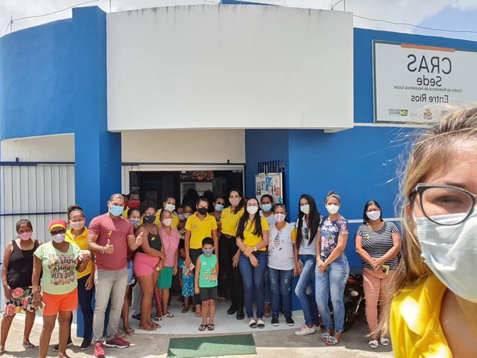 CRAS de Entre Rios realiza ações na Cidade Nova para famílias em vulnerabilidade social