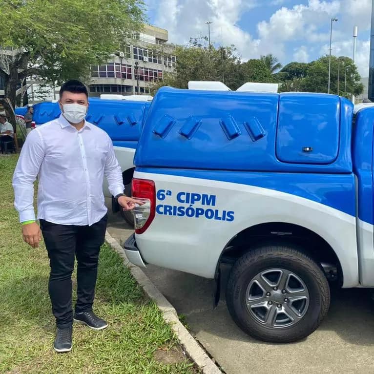 Crisópolis recebe nova viatura para a Polícia Militar do Governo do Estado 