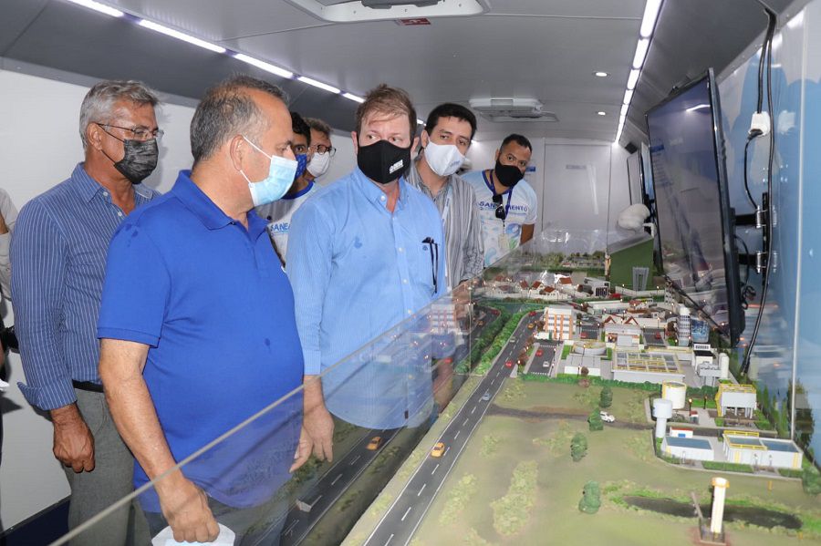 Obra que aumentará qualidade da água captada no Rio Poxim beneficiará mais de 35 mil sergipanos