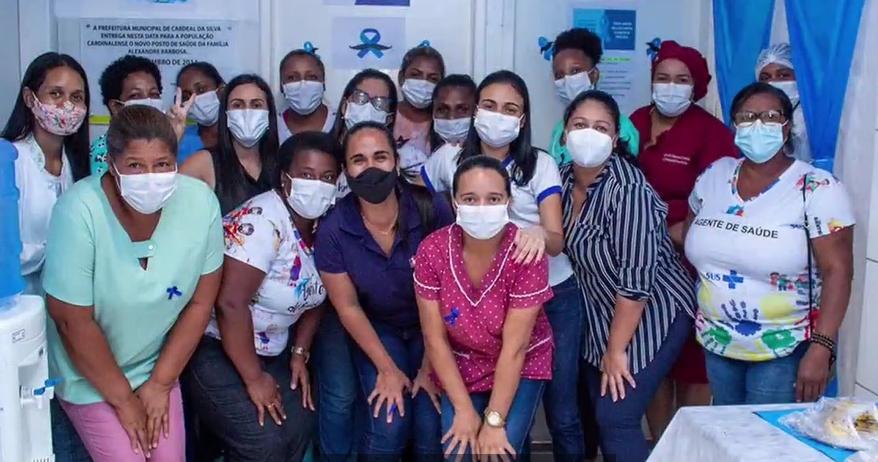 Em ação pioneira Prefeitura de Cardeal da Silva abre PSF a noite para atendimentos do Novembro Azul