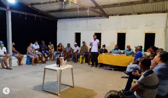 Prefeito Branco Sales inicia projeto gabinete itinerante em comunidades rurais de Cardeal da Silva