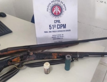 PETO apreende armas no centro de Altamira