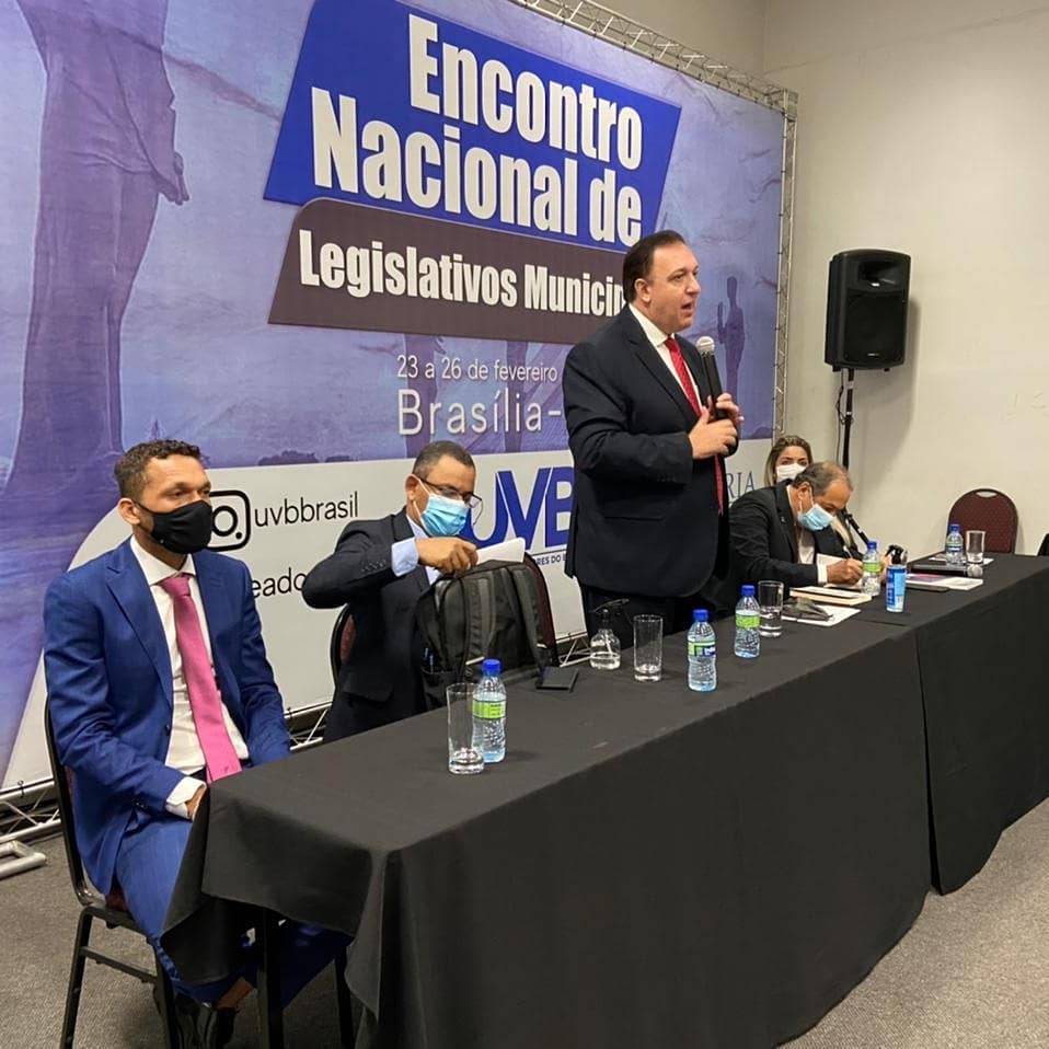 Abertura oficial do Encontro Nacional de Legislativos Municipais tem presença do Prefeito Branco Sales de Cardeal da Silva