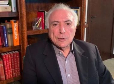 Temer indica que pode concorrer à presidência; 'posso examinar'