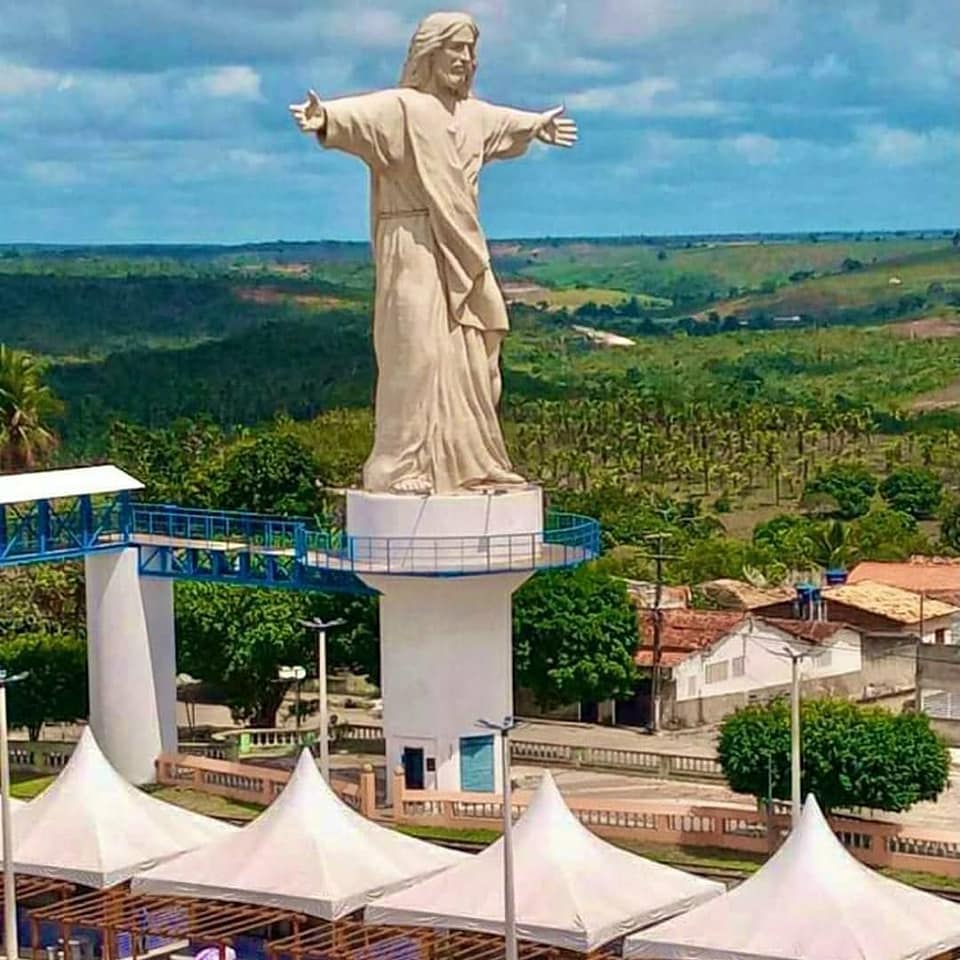 Após reforma no governo Franco de Aldemir, monumento Cristo é reaberto a visitação em Esplanada; Confira horários
