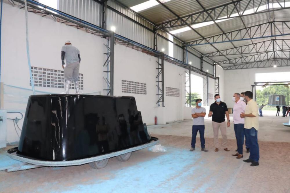 Maior fabricante de piscinas do mundo constrói sede própria em Alagoinhas, garantindo empregabilidade de 450 pessoas no estado
