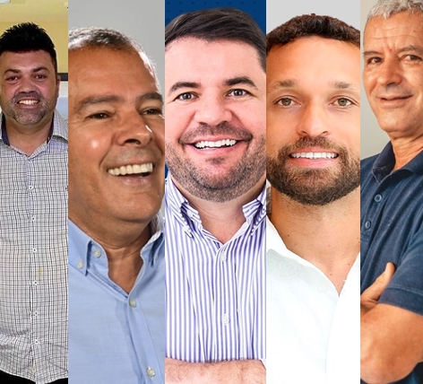 Top 5: Leandro Dantas, Joaquim Neto Júnior Argôlo, Branco Sales e Pequeno Sales estão entre os gestores mais seguidos do Litoral Norte e Agreste Baiano