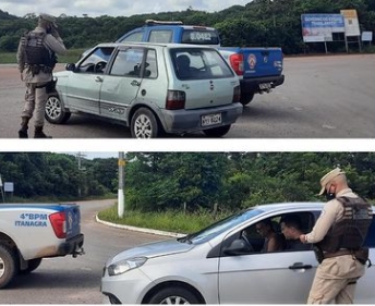 Em mais um fim de semana Quarto Batalhão intensifica o policiamento no município de Itanagra