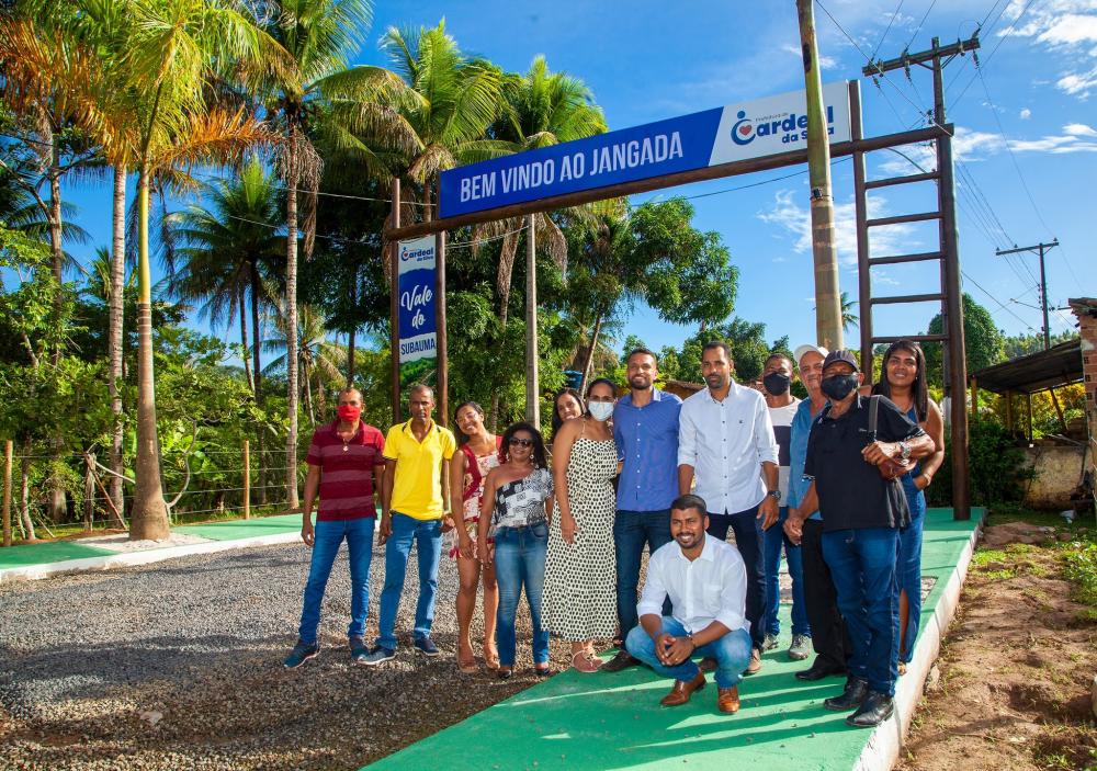 Governo Branco Sales entrega novo Portal do Jangada e surpreende moradores em Cardeal da Silva; Gestão recebeu elogio de irmão de Deputado da oposição