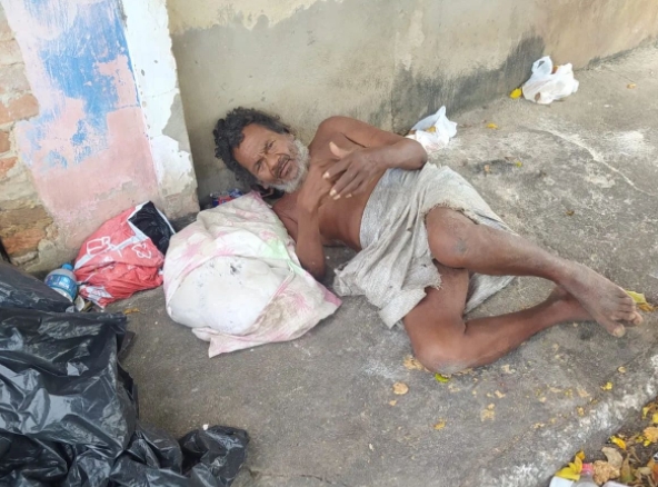 Anísio Madeirol denuncia abandono de homem em vulnerabilidade social em vias públicas de Conde