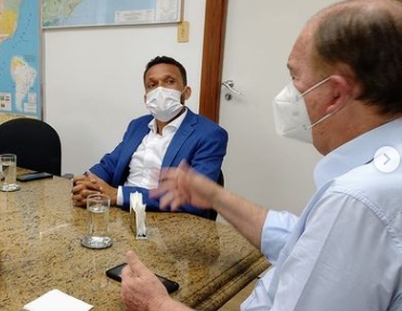 Branco Sales tem reunião com vice-governador João Leão e garante investimentos para Cardeal da Silva