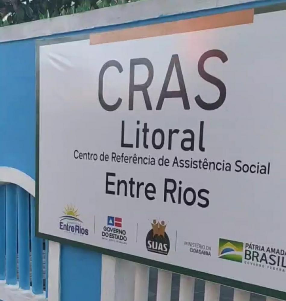 Prefeito Júnior Argôlo e Secretária Acacia entregam CRAS de Porto de Sauípe