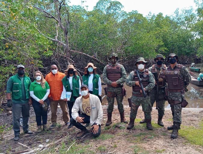 Governo, INEMA e Polícia Ambiental realizam fiscalização de proteção ao segundo período do Defeso do Caranguejo-uçá em Conde