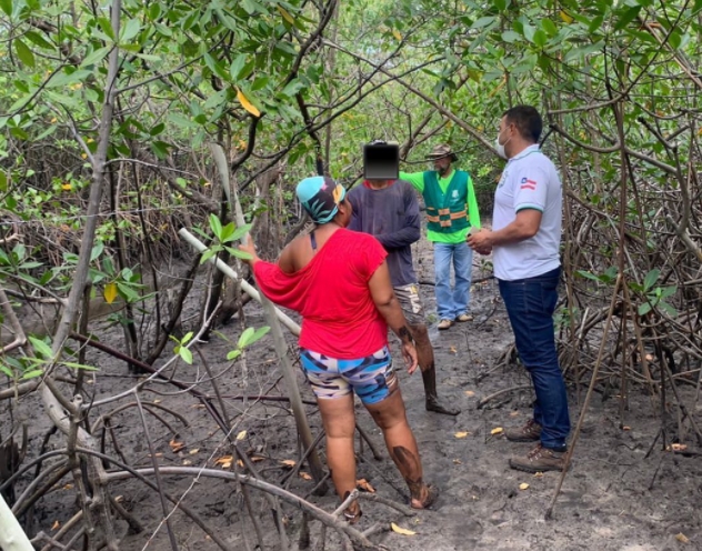 Secretaria de Meio Ambiente realiza fiscalização ambiental na praia de Baixio