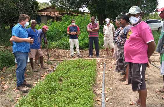 Programa de Horta Comunitária é lançado pela Prefeitura de Mata de São João