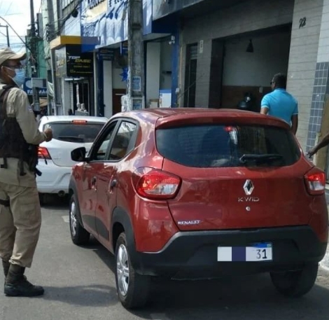 Polícia Militar volta com a Operação Trânsito Seguro no centro de Alagoinhas