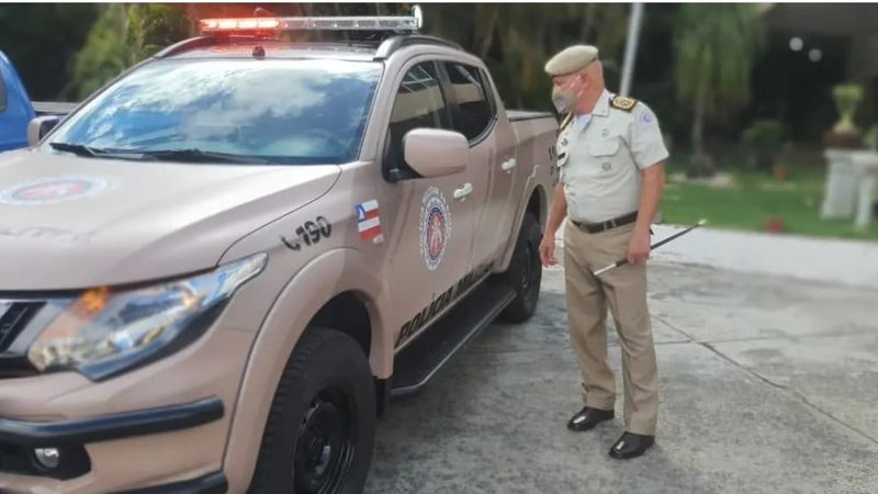 PM-BA apresenta novo padrão de cores das viaturas