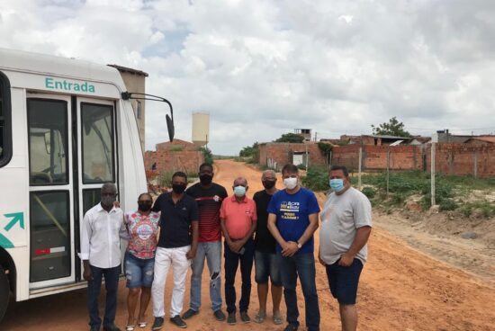 Criação de novo acesso traz melhorias no atendimento do transporte coletivo aos moradores do Brisas do Catu, Urupiara e Parque São Francisco