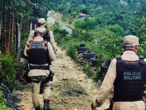 Policiais do Quarto Batalhão intensificam o policiamento nas zonas rurais de Alagoinhas