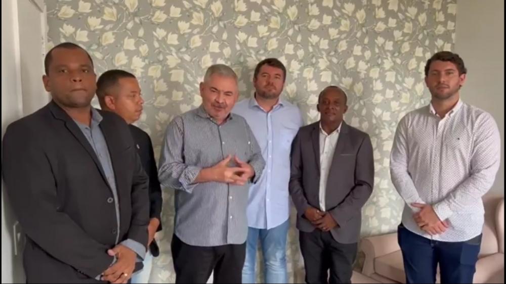 Ao lado do Prefeito Júnior Argôlo, Senador Angêlo Coronel confirma mais investimentos para Entre Rios