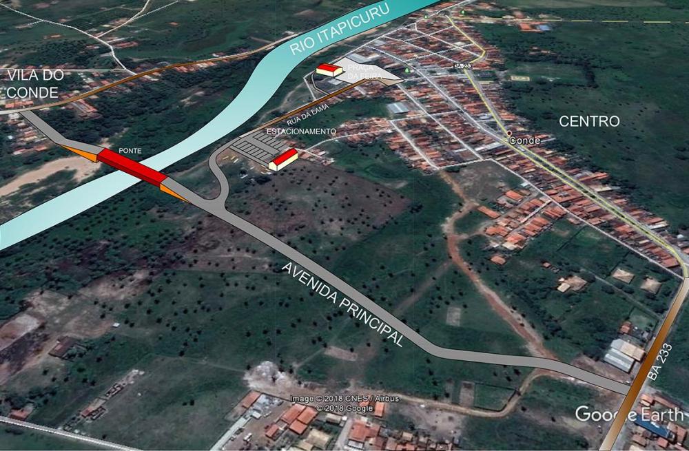 Conde: Obra de Ponte que liga centro a vila pode completar 04 anos sem conclusão; Gestão emite nota