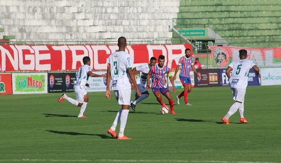 Bahia empata com Fluminense de Feira pela 6ª rodada do Campeonato Baiano