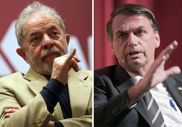 Pesquisa eleitoral aponta Lula como melhor e Bolsonaro como pior presidente