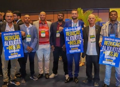 Prefeito Branco Sales viaja com vereadores para Brasília em defesa de pautas municipalistas; Entenda
