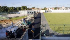 Estádio Municipal recebe nova etapa de intervenções em Simões Filho