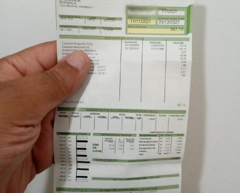 Conta de energia segue sem cobrança extra no mês de agosto