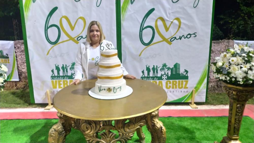 Secretária de Promoção Social de Vera Cruz comemora os 60 anos de emancipação política do município