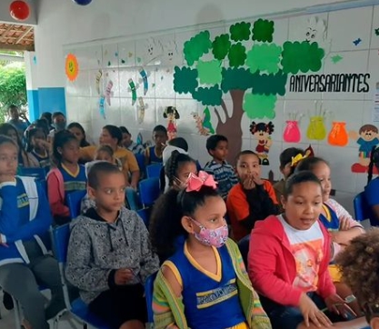 Equipes de Saúde realizam ação com crianças de 06 a 12 anos em escolas públicas de Entre Rios
