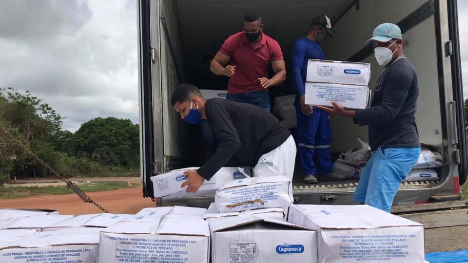 Prefeitura de Itanagra inicia distribuição dos peixes da Semana Santa