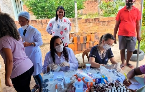 Equipes de Saúde vão a zona rural para atendimento de Saúde em Entre Rios