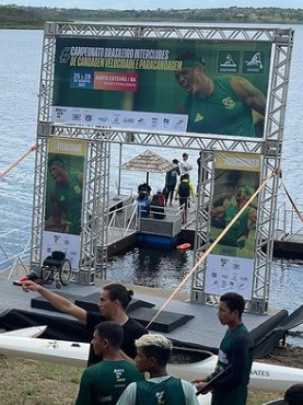Campeonato Brasileiro Interclubes de Canoagem Velocidade e Paracanoagem é iniciado em Santo Estêvão