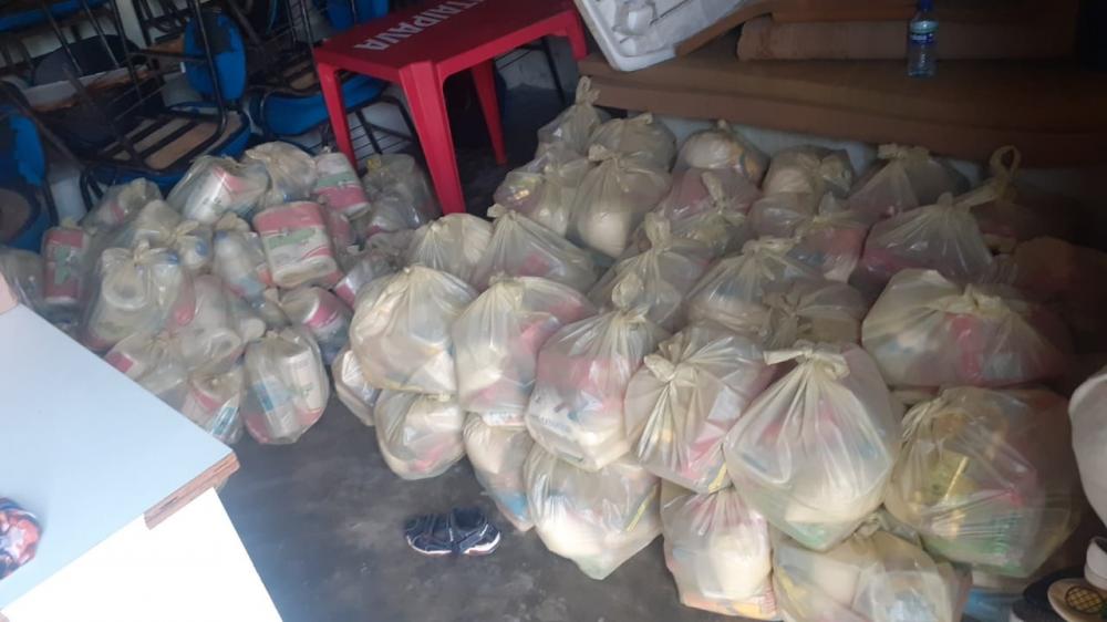 Associação de moradores de Subaúma realiza campanha de doação de alimentos para famílias carentes