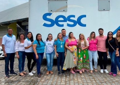 Semana de adaptação e operacionalização da Unidade Móvel SESC Mulher segue firme em Aporá