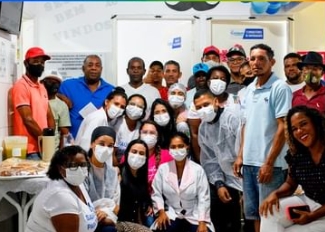 SESAU realiza mais uma ação noturna para atender usuários do SUS no centro de Cardeal da Silva