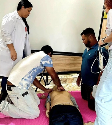 SESAU realiza treinamento de Suporte Básico de Vida com servidores da Saúde de Itanagra