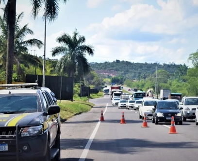 PRF realiza operação especial nas estradas federais que cortam a Bahia