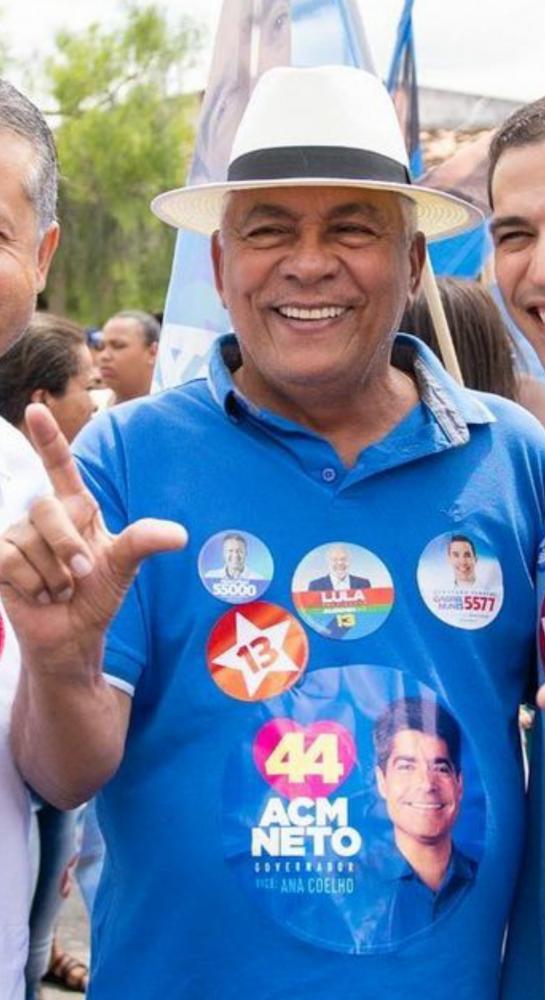 Prefeito de Inhambupe deixa base de ACM Neto e anuncia apoio a Jerônimo