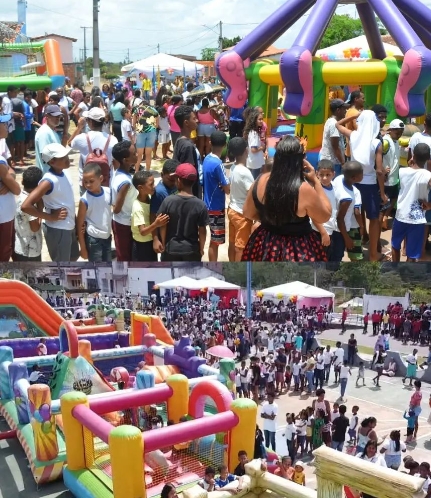 Governo Marcus Sarmento garante festa gigante para atender todas as crianças de Itanagra