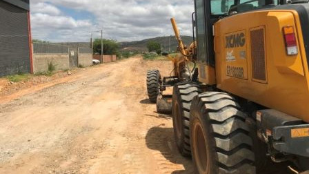 Prefeitura de Jacobina Inicia obras de requalificação das ruas do bairro Robertão