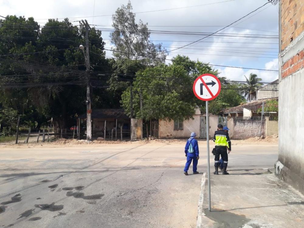 SMTT informa: condutores deverão estar atentos à alteração de tráfego na Severino Vieira
