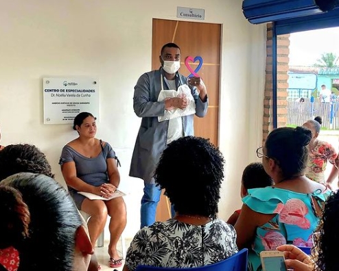 Centro de Especialidades de Itanagra realiza palestra em alusão ao Outubro Rosa