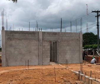 Governo Branco Sales acelera em obra inédita da base do SAMU em Cardeal da Silva