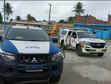 Prefeito Marcus garante que pagamento de salários serão feitos no município e reforça policiamento com PM local, de Alagoinhas e CIPE/LN em Itanagra