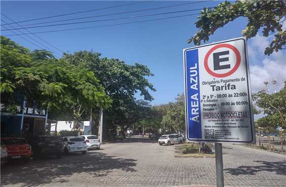 Praia do Forte dá início a implantação da Zona Azul neste mês de novembro