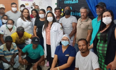 Secretaria de Saúde realiza ação do Novembro Azul a noite em unidade de Saúde da zona rural de Cardeal da Silva